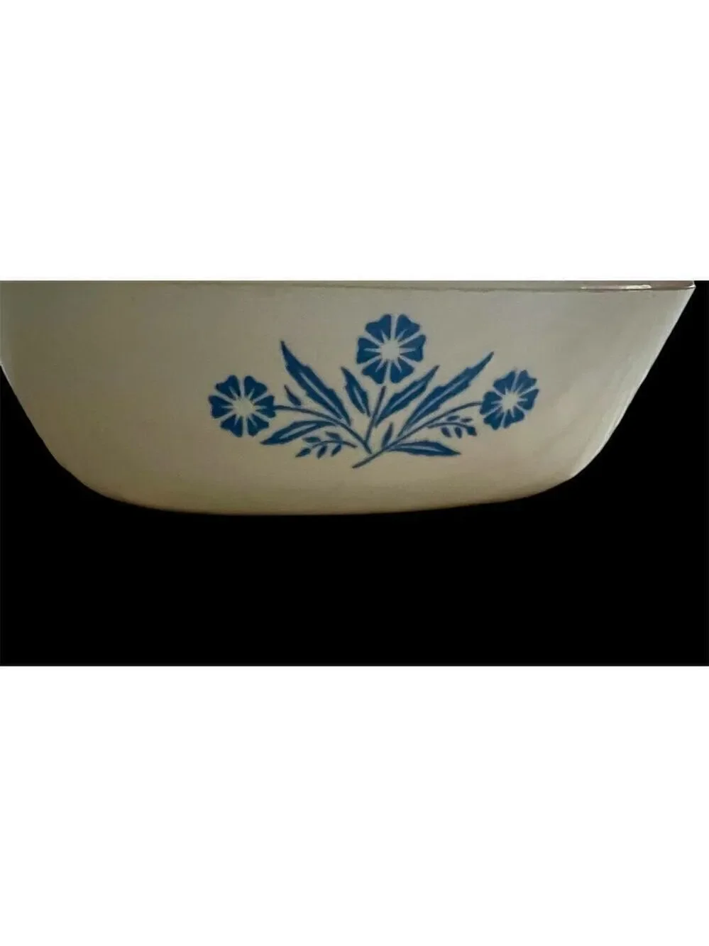 1 QT BLUE CORNFLOWER CORNING WARE DISH